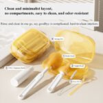 Silicone Cleaning Brush Set with Storage Box - Image 3
