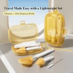 Silicone Cleaning Brush Set with Storage Box - Image 2